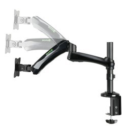 זרוע מפרקית טלסקופית למוניטור מחשב Gravity SA 6131 B