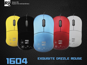 עכבר אופטי 3D R8 EXQUISITE DAZZLE M1604