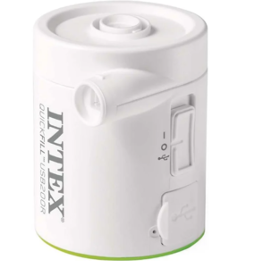 משאבת אוויר נטענת  לניפוח מזרונים INTEX 66637