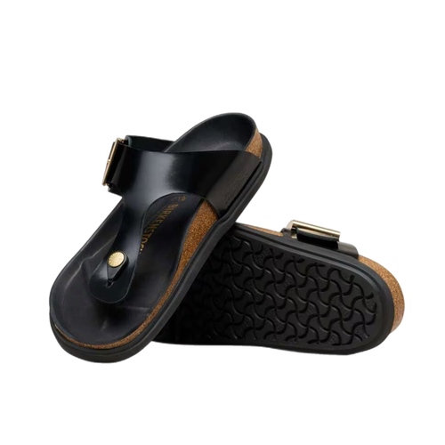 כפכף BIRKINSTOCK ARIZONA DROPLET BUCKLE שחור מידות 35-41 לנשים בגוון שחור
