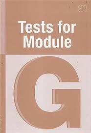 Tests for module G אריק כהן