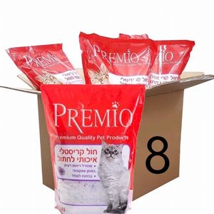 מבצע! 8 יח' חול קריסטל 3.6 ליטר