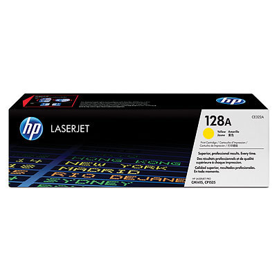 טונר צהוב מקורי HP (CE322A) 128A 