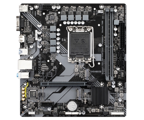 לוח למעבדי אינטל | Gigabyte B760M H | DDR4 Micro | Atx | LGA1700
