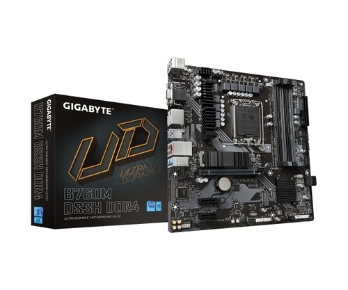 לוח | Gigabyte B760M DS3H | DDR4 | LGA1700 MultiviewX4 | Micro-Atx