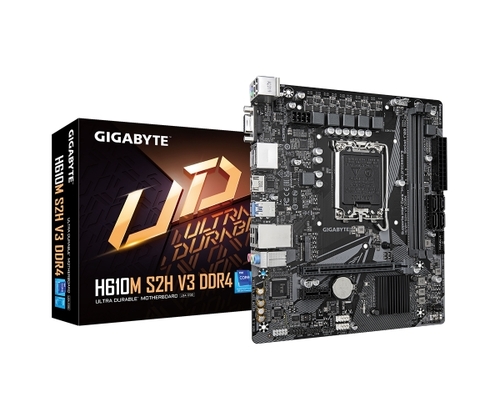 לוח למעבדי אינטל | Gigabyte H610M S2H V3 | Micro-ATX VGA | DP | HDMI