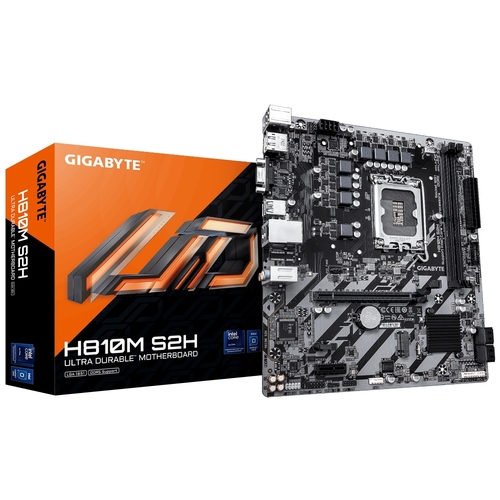לוח | Gigabyte H810M S2H 1.0 | Micro-Atx | DDR5 | LGA1851 VGA | HDMI