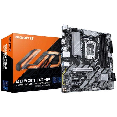 לוח לאינטל דור | 15 Gigabyte B860M D3HP | Micro-ATX | DDR5