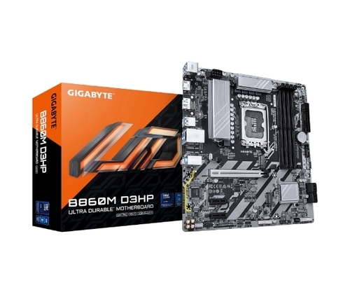 לוח לאינטל דור | 15 Gigabyte B860M D3HP | Micro-ATX | DDR5