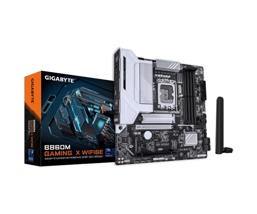לוח למעבד דור | 15 Gigabyte B860M GAMING X WIFI6E | ATX | 2.5GB LAN