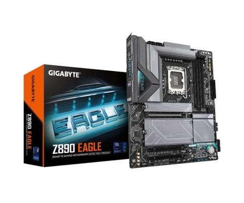 לוח לאינטל דור | 15 Gigabyte Z890 EGALE 2.5GbE 4XM.2 Slots | ATX LGA1