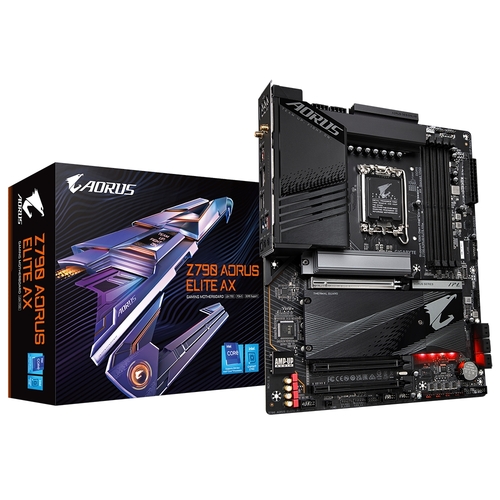 לוח | Gigabyte Z790 AORUS ELITE AX | DDR5 | WIFI 6E | 2.5GB Lan | LGA1700 R