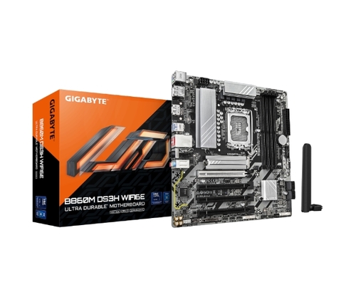 לוח לאינטל דור | 15 Gigabyte B860M DS3H | Micro-ATX | WIFI | BT | DDR5