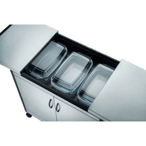 ארון קיפר נירוסטה לחימום בשבת Keeper HL6234MH 