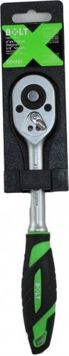 מפתח ראצ'ט לבוקסות BOLT SRH381 בגודל 3/8 אינץ' - כלי עבודה מקצועי עם ידית ארגונומית ומנגנון ראצ'ט 72 שיניים לעבודה מדויקת ויעילה