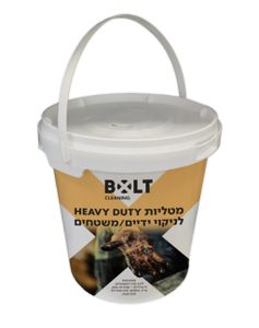 דלי 300 מגבונים לניקוי ידיים ומשטחים - BOLT WB300