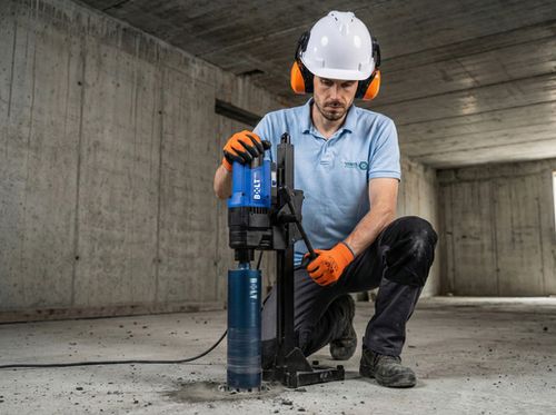 כוס יהלום הברגה מקצועית BOLT 1/2 אינץ' - כלי קידוח מתקדם עם סגמנטים מחוזקים בריתוך לייזר לעבודה בחומרים קשים