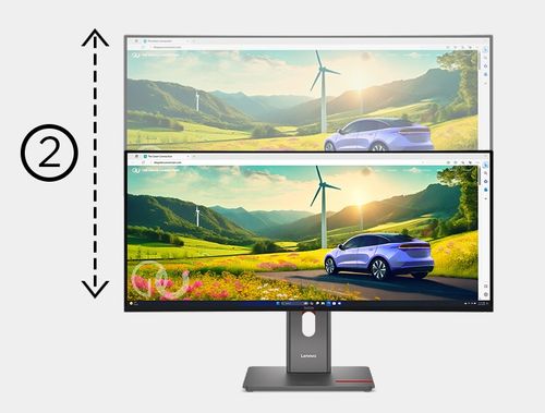 מסך מחשב Lenovo ThinkVision P34WD-40 34' | 3440x1440 USB-C