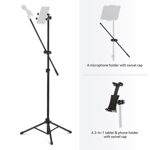 סטנד מקצועי לציוד מולטימדיה רב תכליתי Befree Lite COS-8-LITE עם מערכת נעילה מהירה - AWEDA