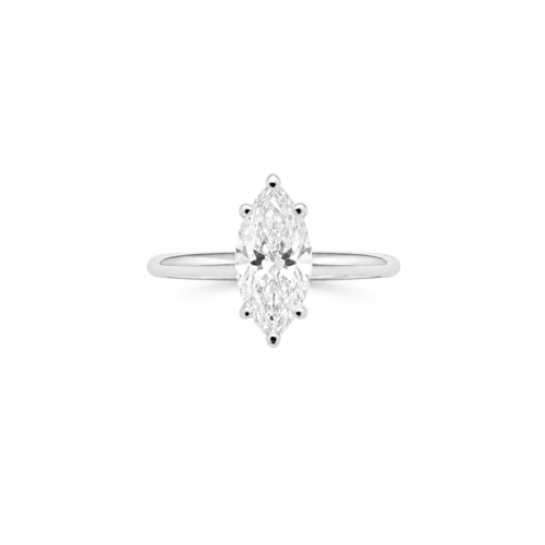 טבעת יהלום מרקיזה 1.0CT זהב 14K