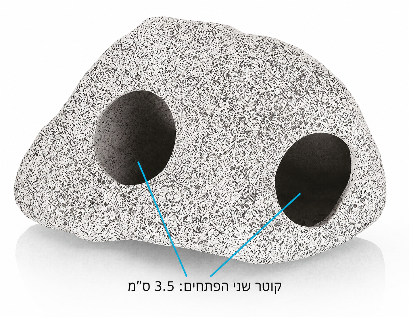 אבן מסתור קרמית עם חור TW1102S