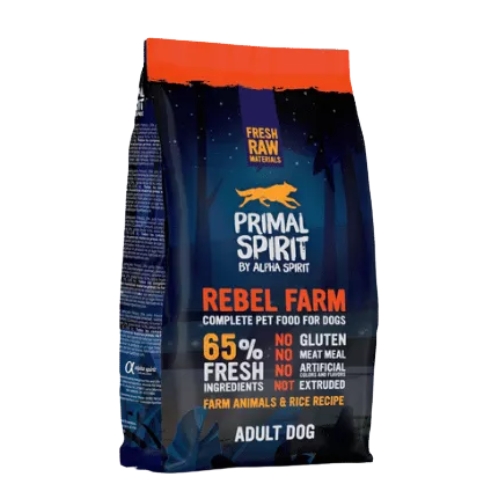 פרימל ספיריט מזון מלא 1 ק"ג REBEL FARM