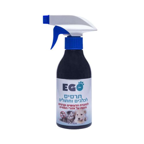 תרסיס אגו פט EGOpet נגד קרציות ופרעושים 320 מ