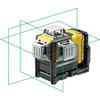 פלס לייזר 3 קרניים ירוק 12V דגם DCE089D1G DEWALT