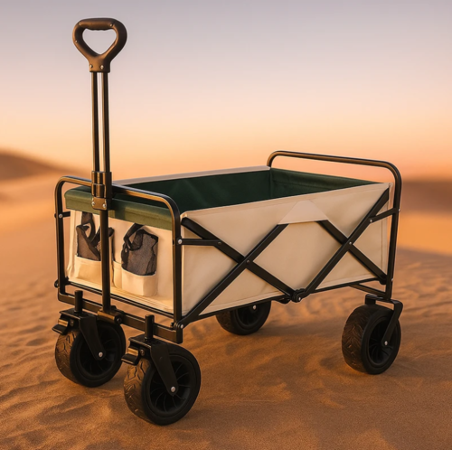 עגלת קמפינג מקצועית FOLDING TROLLEY CART דגם NY 10L חברת NAVI