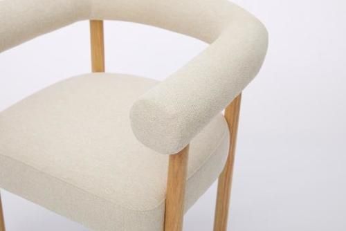זוג כסאות איכותיים מעץ טבעי מלא דגם מישיגן