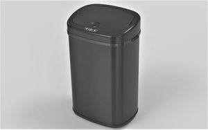 פח אלקטרוני 58L שחור