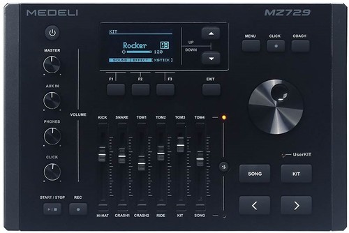 זוית נוספת medeli mz729 electronic drums