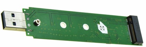 מתאם SSD מ NGFF ארוך או קצר ל USB3 בכרטיס