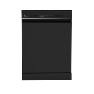 מדיח כלים רחב 60 ס"מ 14 מערכות כלים שחור Midea דגם WQP14-W7633C-B