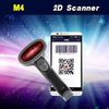 קורא ברקוד חוטי YODO YD-M4 2D QR Wired USB Barcode Scanner 