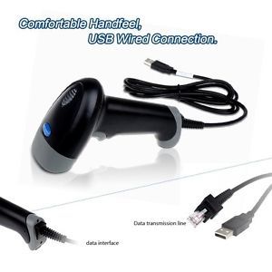 קורא ברקוד חוטי YODO YD-M4 2D QR Wired USB Barcode Scanner 