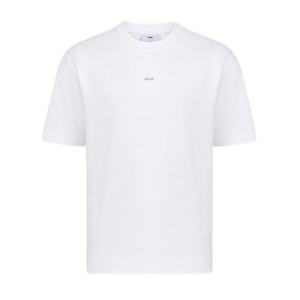 חולצה BALR מידות XS-XXL לגברים בגוון לבן עם מיני לוגו
