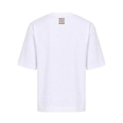 חולצה BALR מידות XS-XXL לגברים בגוון לבן עם גרפיקה