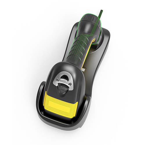 קורא ברקודים אלחוטי X-6301B 2D Industrial Wireless GTCODESTAR 