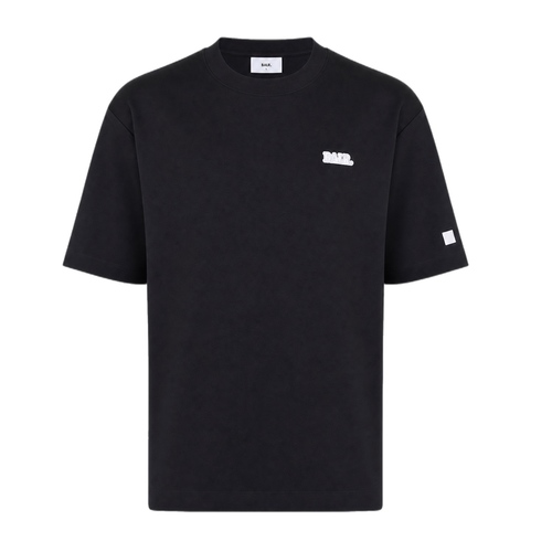 חולצה BALR מידות XS-3XL לגברים בגוון שחור עם לוגו לבן