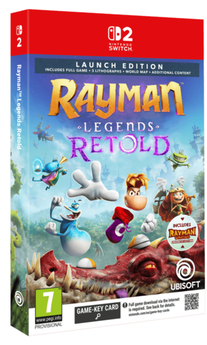 Rayman Legends Retold Standard Edition Nintendo Switch 2