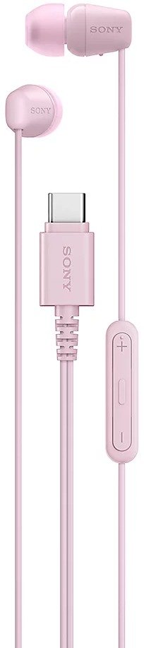 אוזניות תוך אוזן חוטיות עם מיקרופון Sony USB-C IER-EX15C - צבע לבן