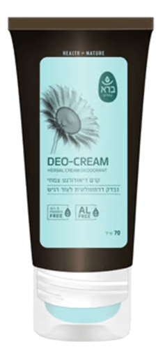 קרם דיאודורנט צמחי ברא צמחים 70 מ