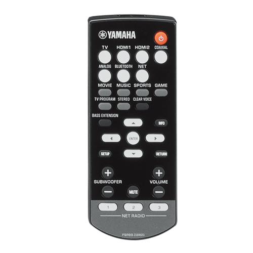 YAMAHA YAS 706 REMOTE