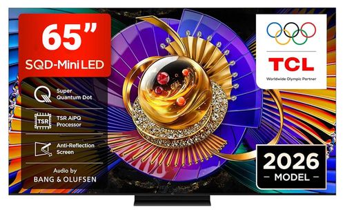 טלוויזיה 65 אינץ TCL 65C7L 144Hz SQD-Mini LED AI TV 4K 