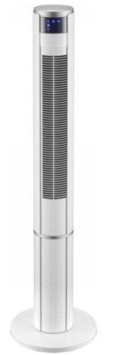 מאוורר מגדל דיגיטלי מצודד 60W - לבן