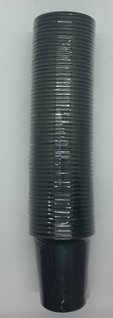 כוסות פלסטיק שחור 50 יח' 
