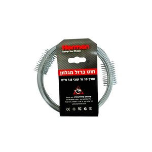 חוט ברזל מגולוון עובי 2 מ"מ אורך 24 מטר