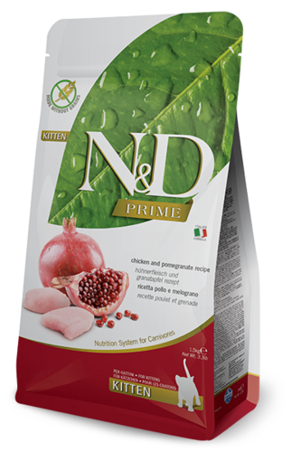 נטורל אנד דלישס N&D לגורי חתולים ללא דגנים 1.5 ק