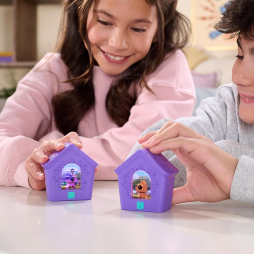 ביטסי בית הכלבלבים דיגיטלי אינטראקטיבי תלת ממדי עם 15 גורים